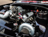 Holden VH Commodore engine bay