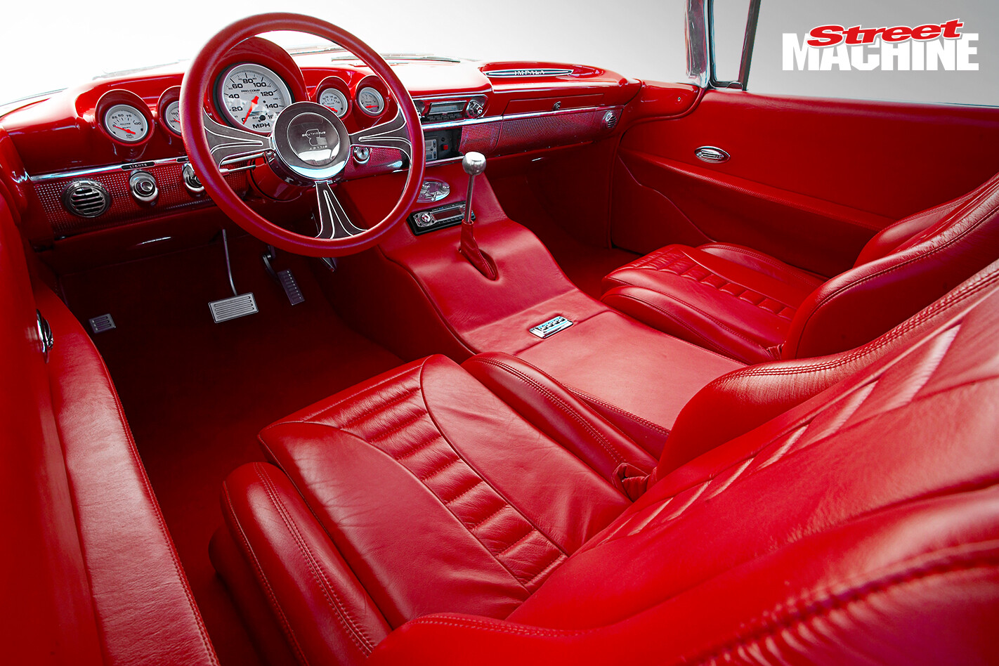 60 Impala Bubble Top Coupe Interior 1