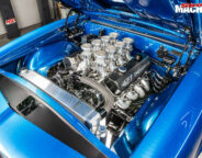 Chev Camaro engine bay