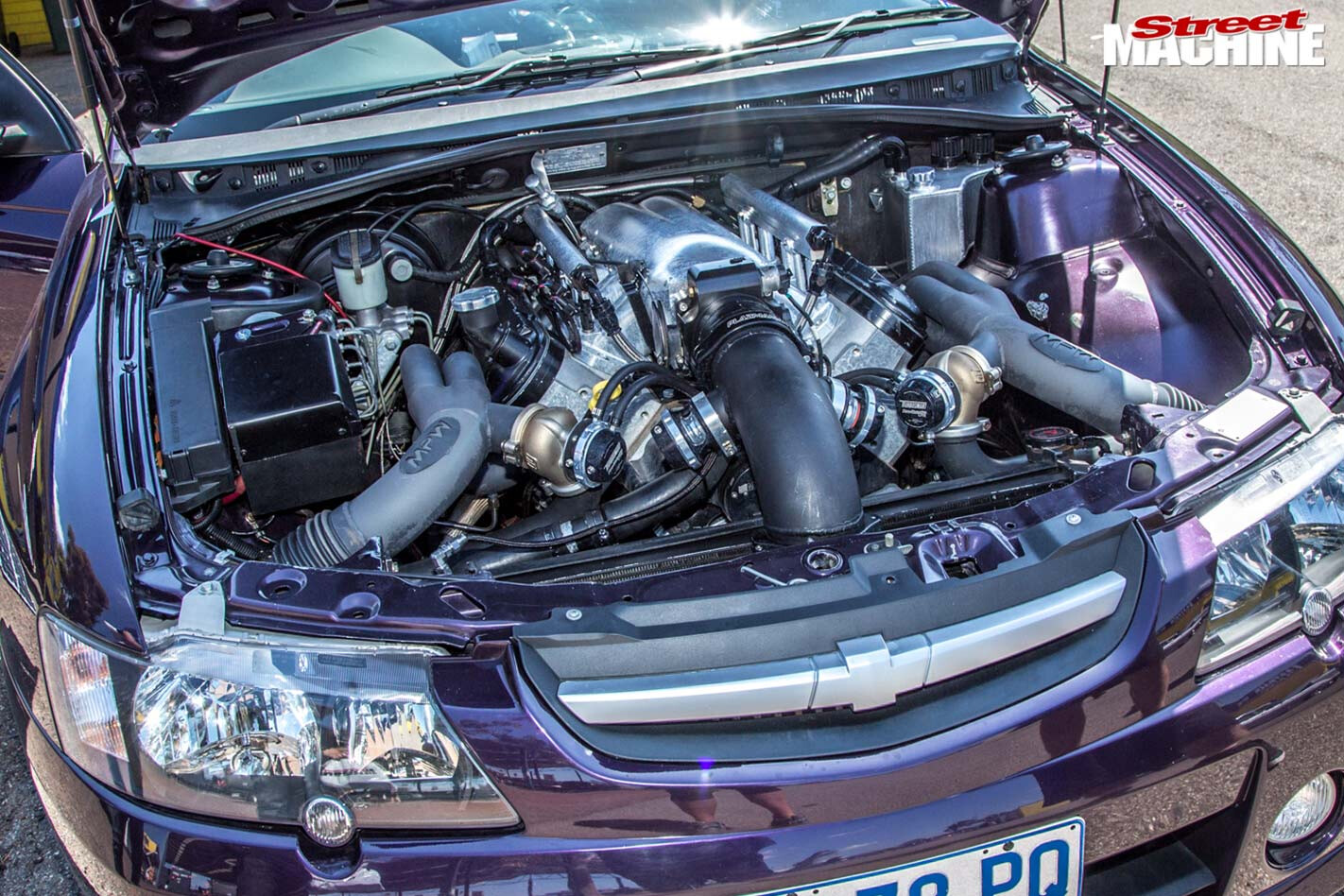 Holden VY SS engine bay