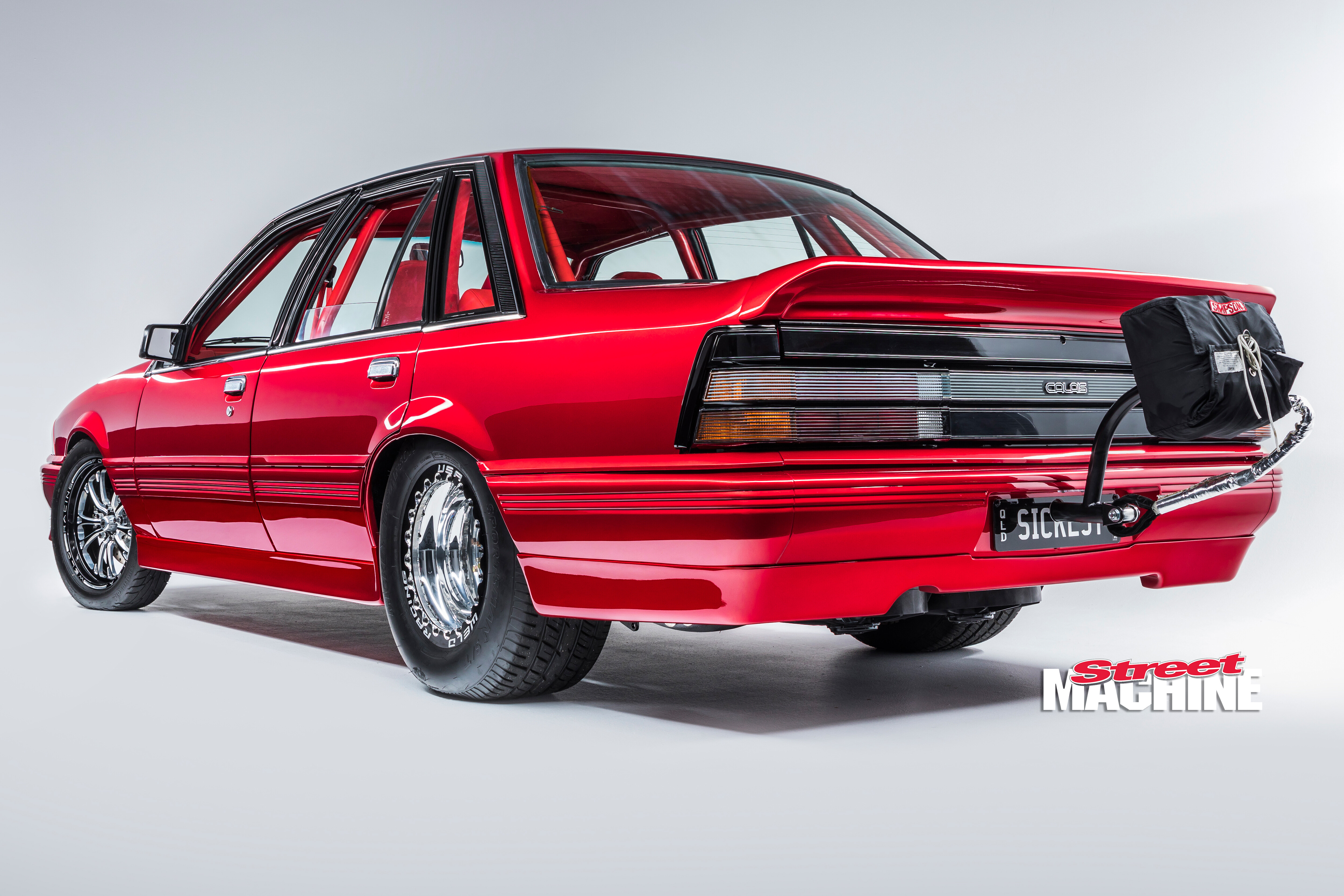 Street Machine Features Billy Shelton Holden Vl Commodore Rear Angle