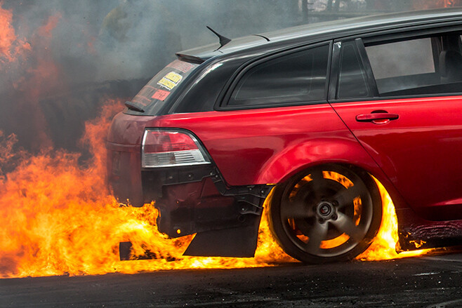 burnout fire