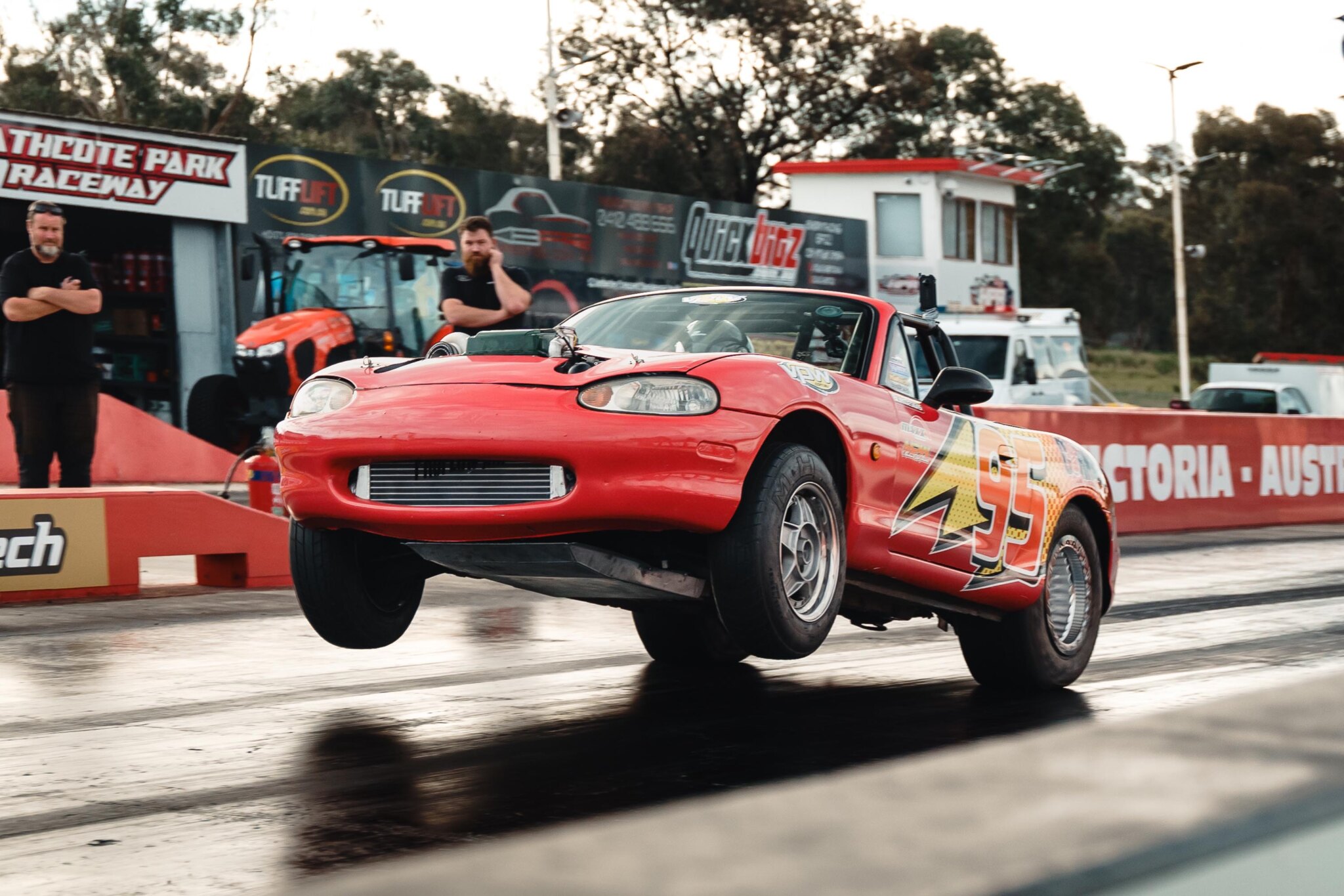 Video: Chasing a seven with our Barra MX-5!