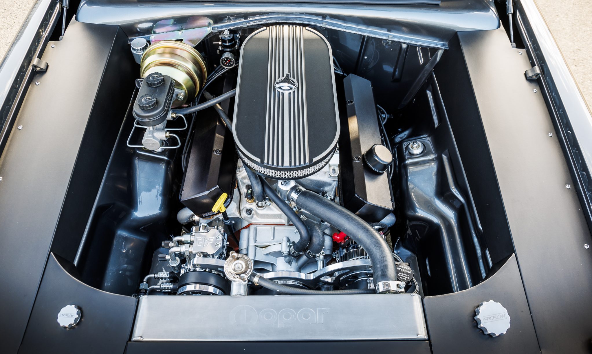 Street Machine Features Charlie Allen Plymouth Barracuda Engine Bay