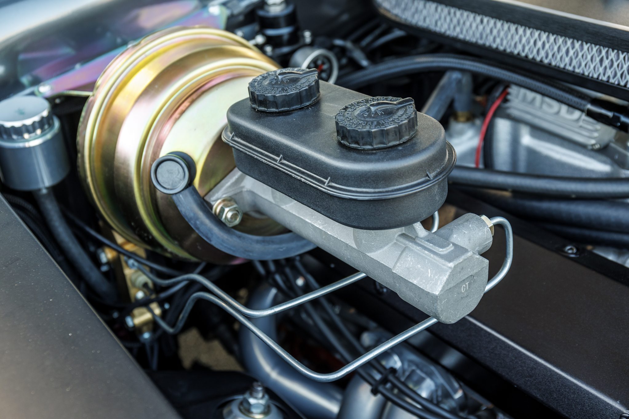 Street Machine Features Charlie Allen Plymouth Barracuda Engine Bay 5