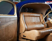 1935 Chevrolet coupe interior