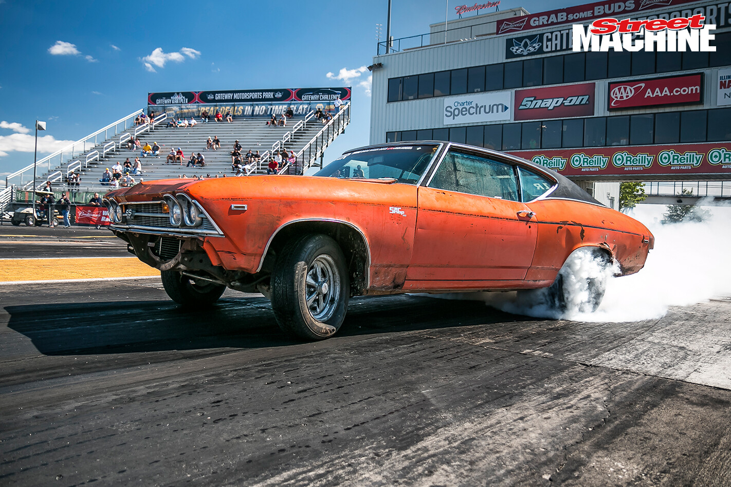 Chevelle Rusty Burnout