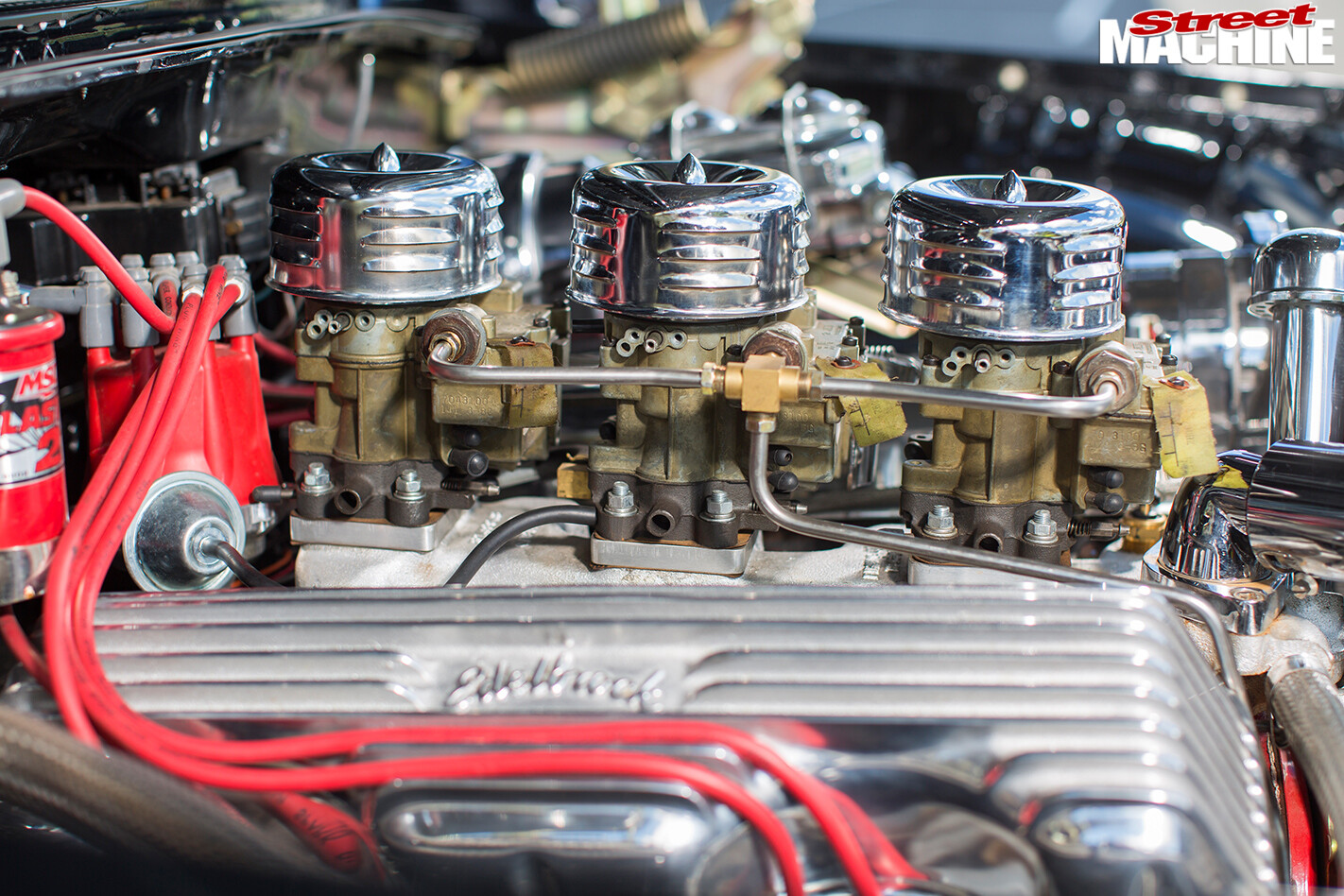 Chevrolet -impala -engine -detail