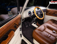 Chevy pickup interior