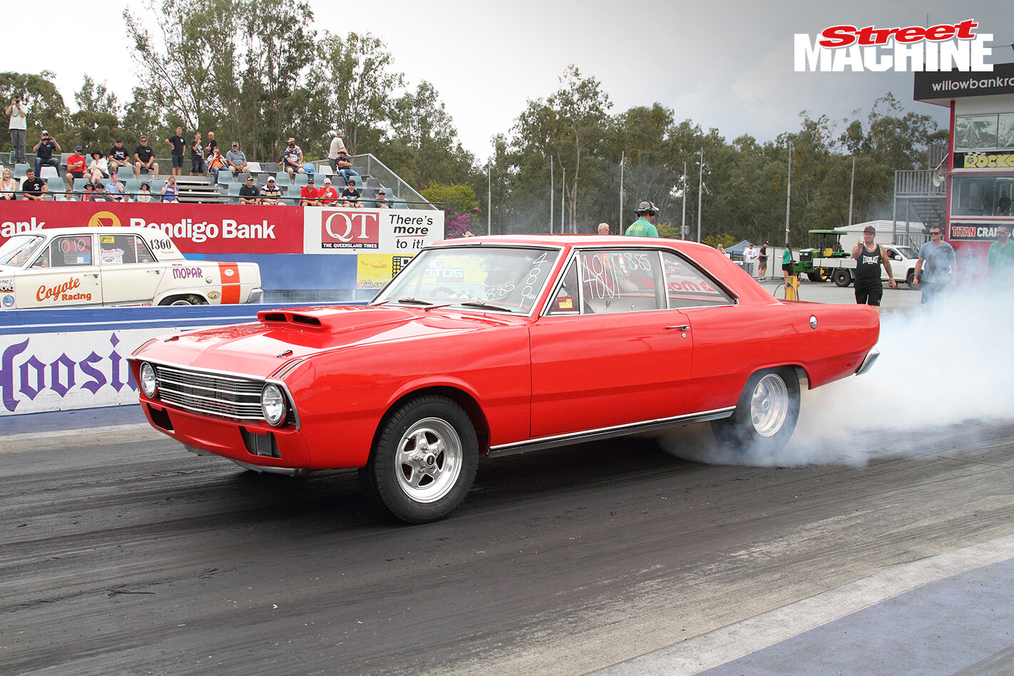 Chrysler Valiant Hardtop Coupe Burnout 2