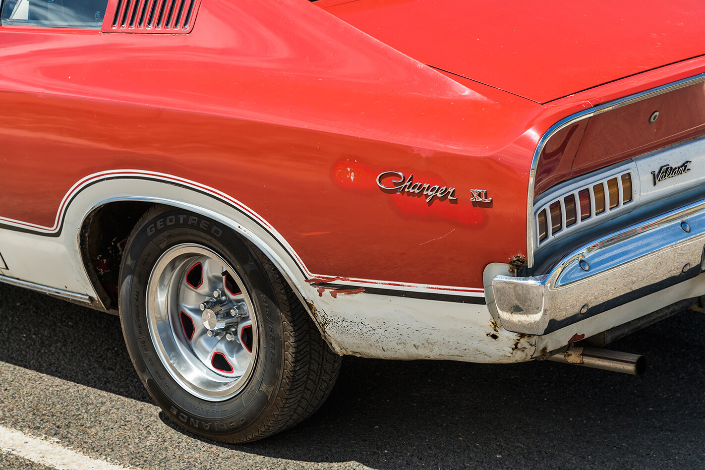 Chrysler VJ Valiant Charger rear quarter