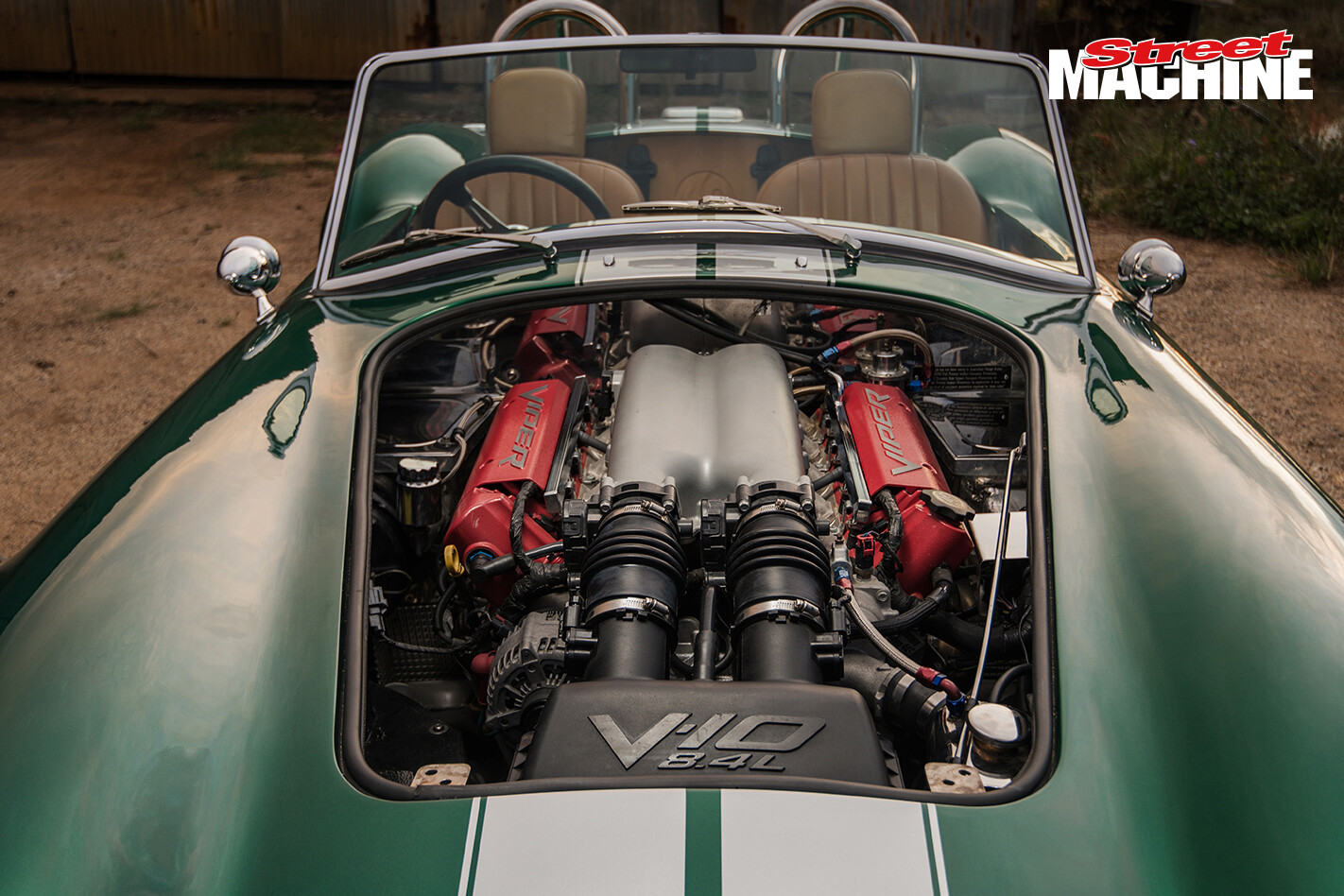 V10 Cobra engine bay