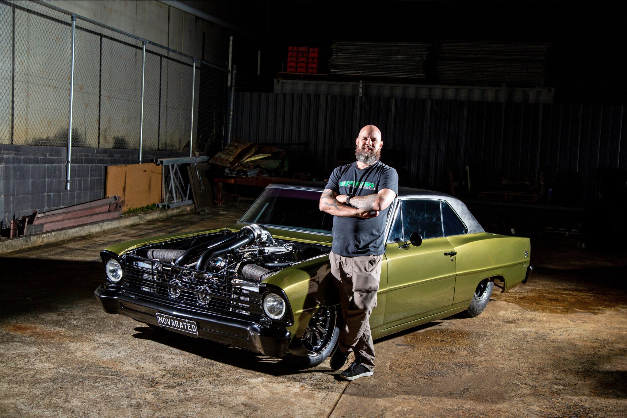 Street Machine Features Damien Boyce Chev Nova B