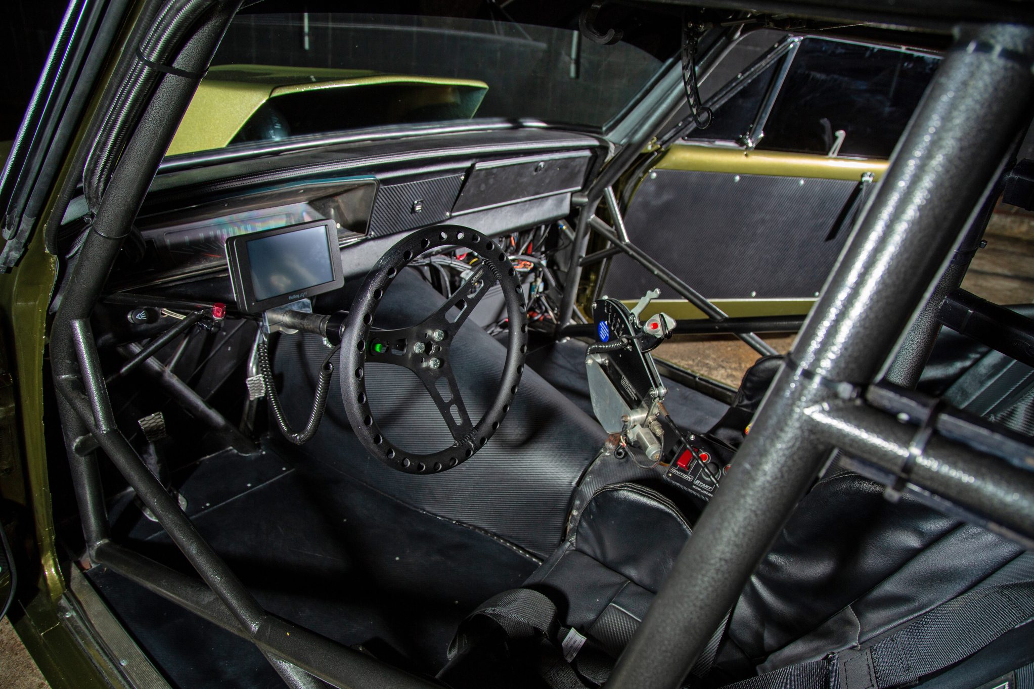 Street Machine Features Damien Boyce Chev Nova Interior B