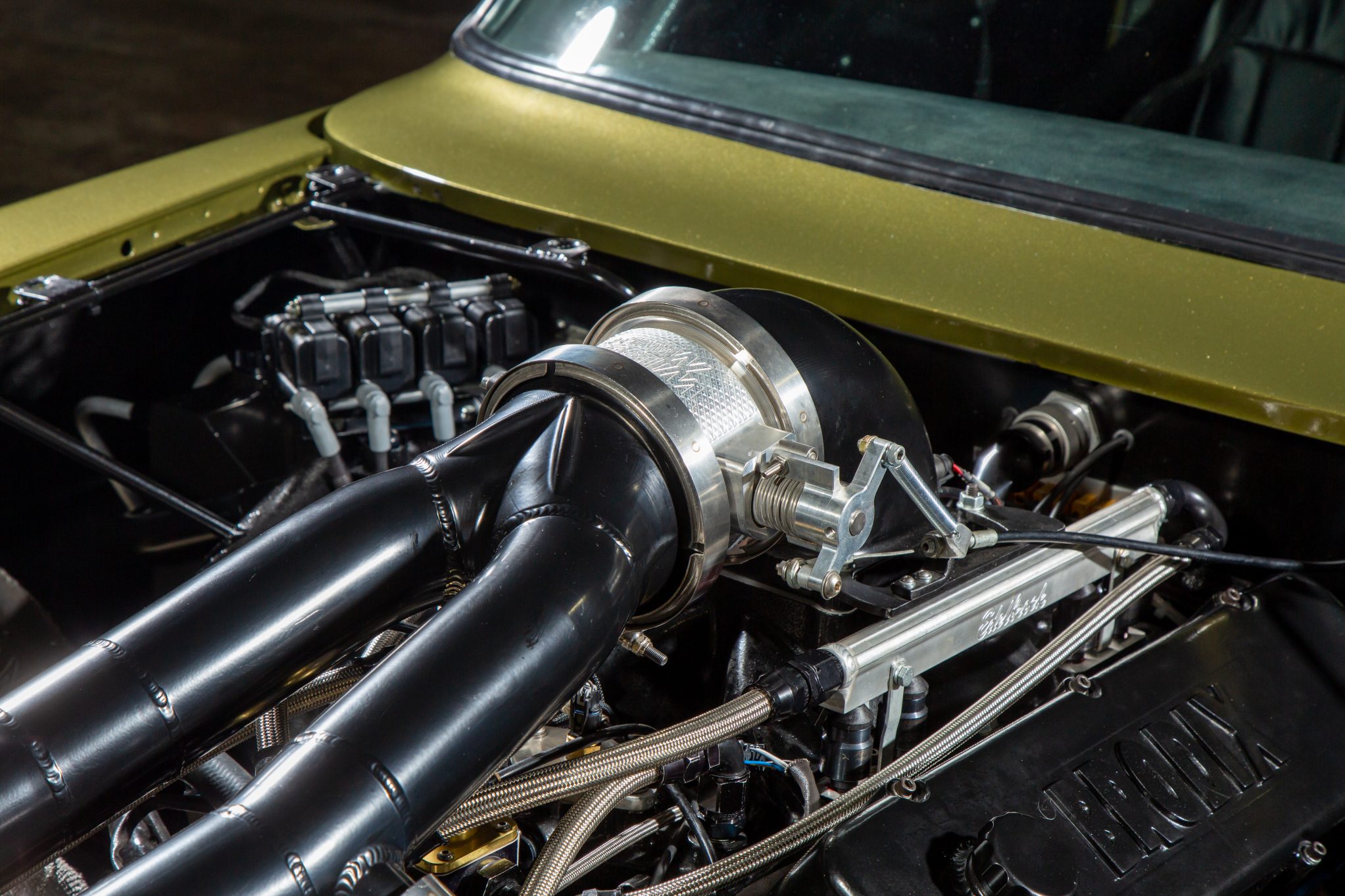 Street Machine Features Damien Boyce Chev Nova Engine Bay 4