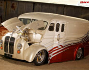 custom Divco van