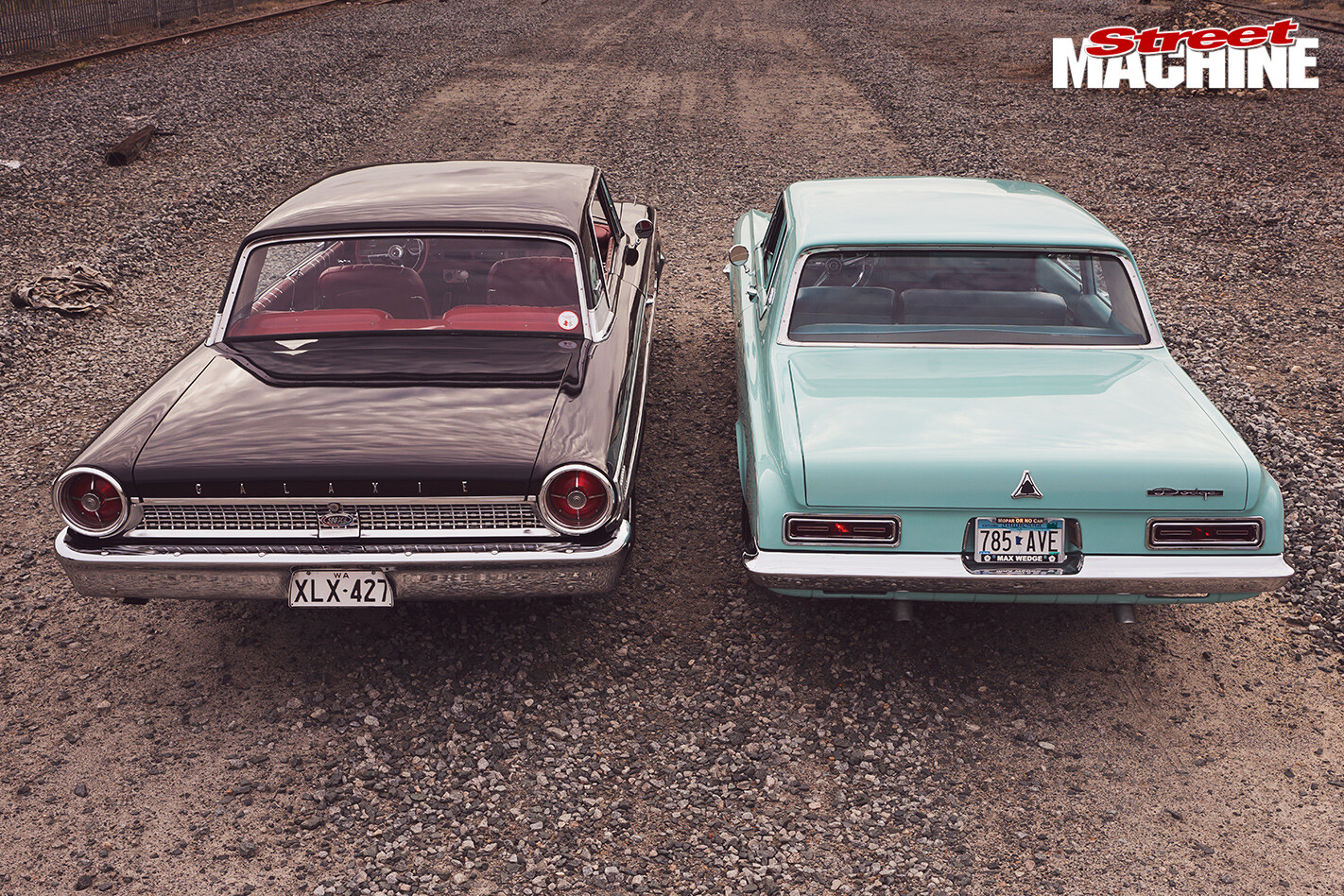 Dodge -Polara -330-vs -Ford -Galaxie -500XL-back