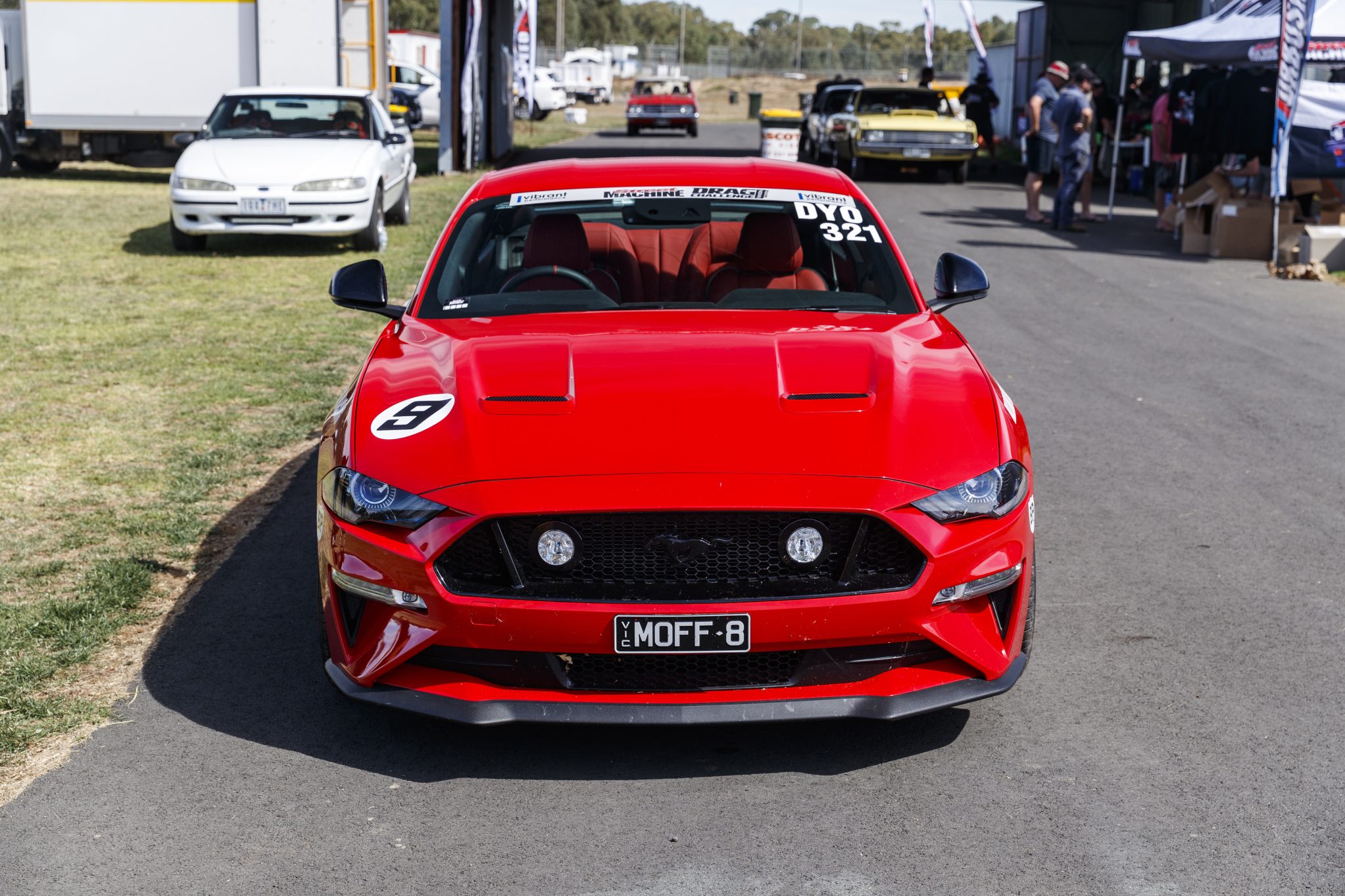 Street Machine Events Drag Challenge 2023 Day 0 Carl Cox Mustang 6