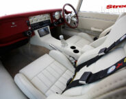 E-type -Jaguar -interior -passenger