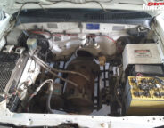 Electric Hilux engine bay