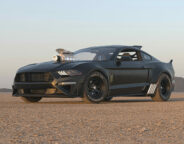 Street Machine Features Expression Session Ford Mustang V 8 Interceptor Front Angle 3