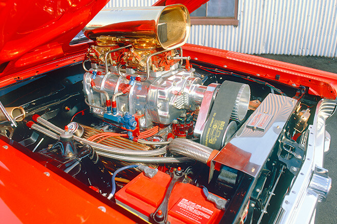 Ford Fairlane GT engine bay