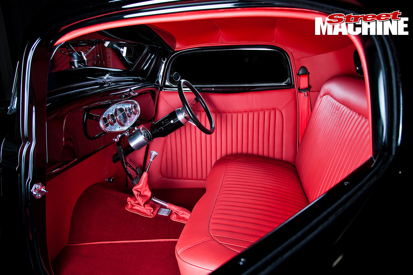 Ford -1934-3-window -coupe -inside