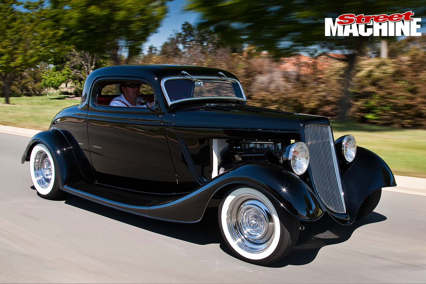 Ford -1934-3-window -coupe -onroad