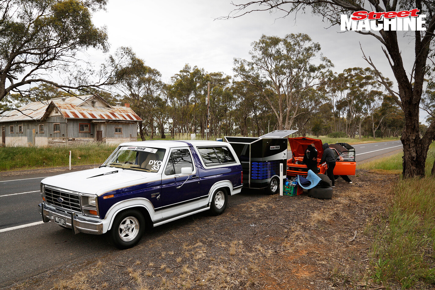 Ford Bronco Drag Challenge