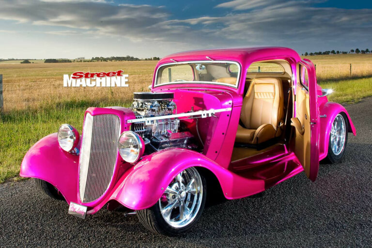 Blown 1934 Ford coupe