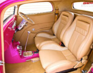 1934 Ford coupe interior