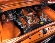 Ford F100 engine bay