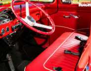 Ford F100 pick-up interior
