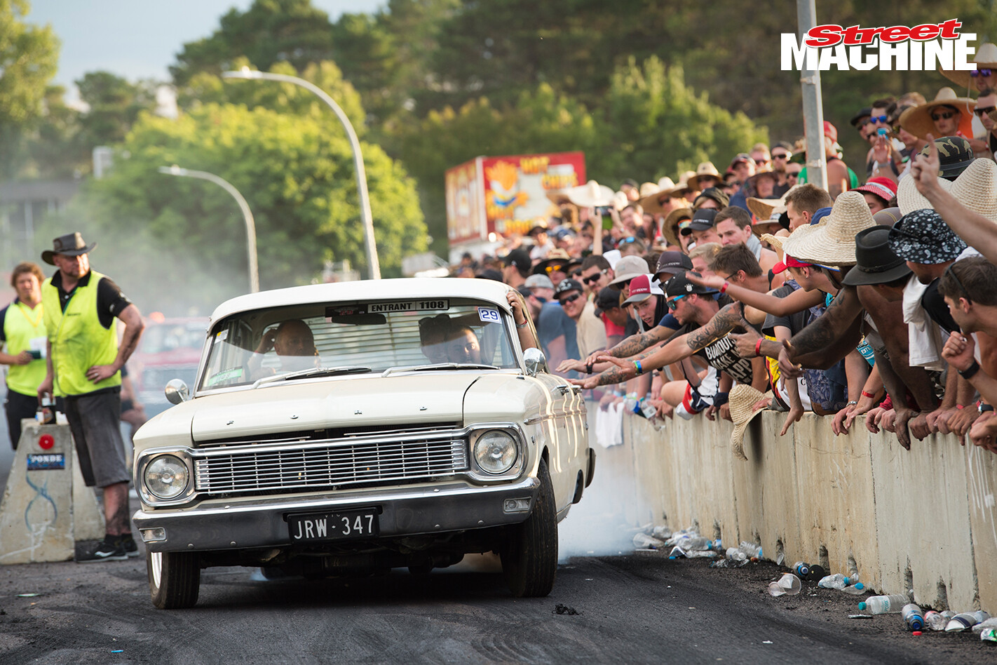 Ford Falcon Burnout Summernats Nw