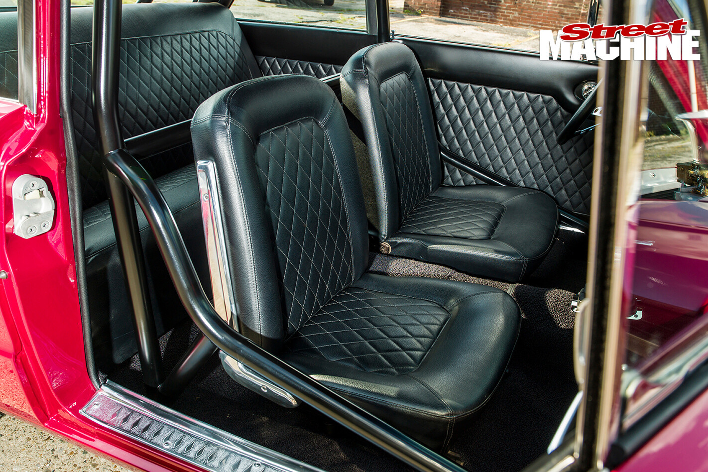 Ford -Falcon -gasser -interior -seats