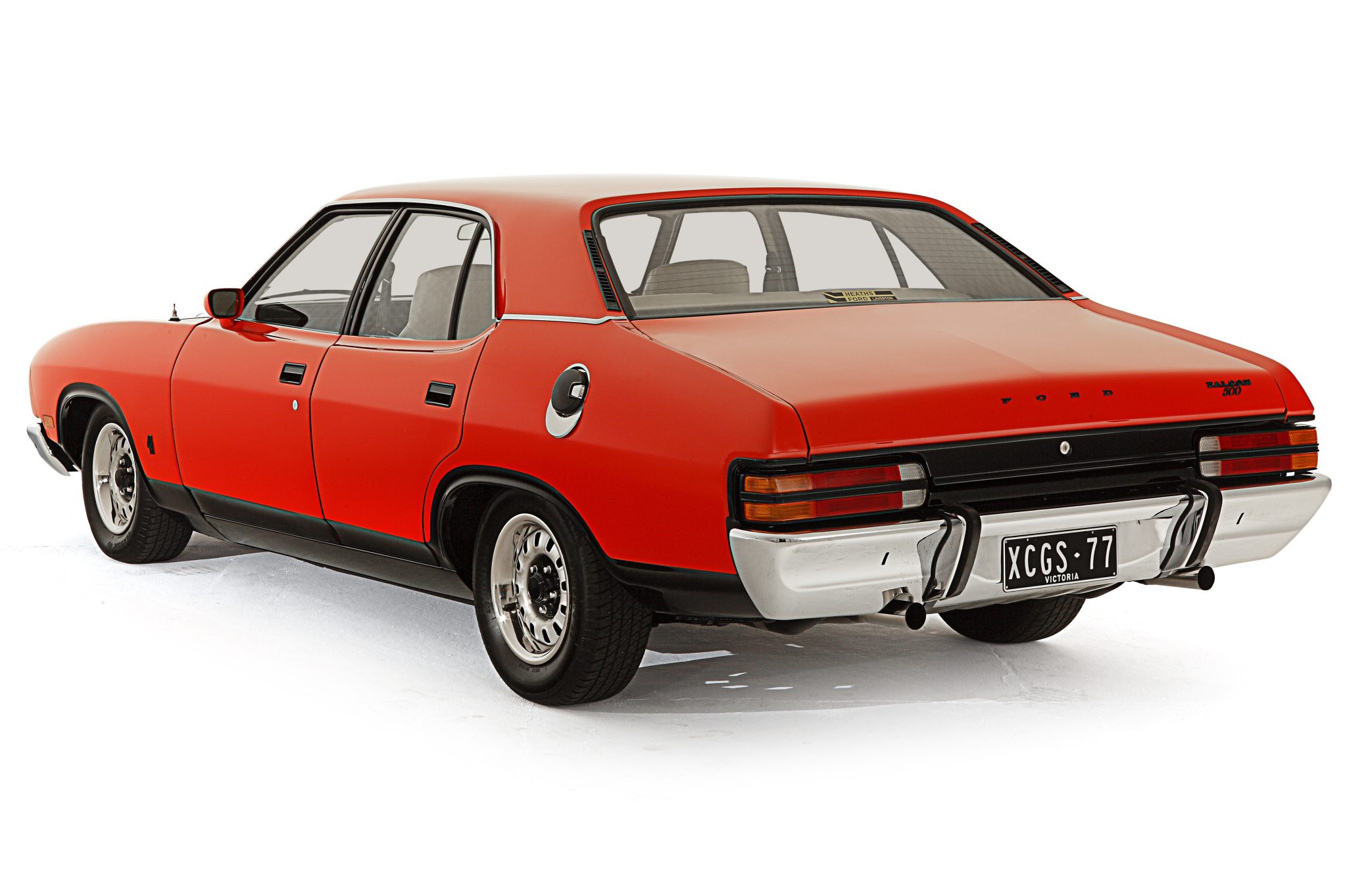 Street Machine Features Ford Falcon Xc Red Rear Angle