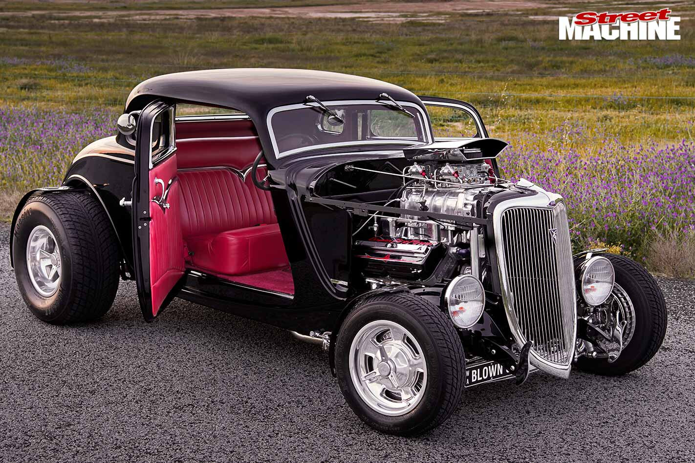 Ford five window hot rod