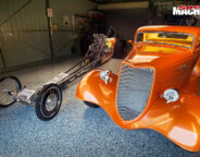 ford coupe and dragster