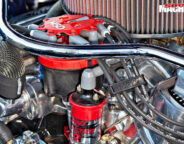 Ford Mustang engine bay