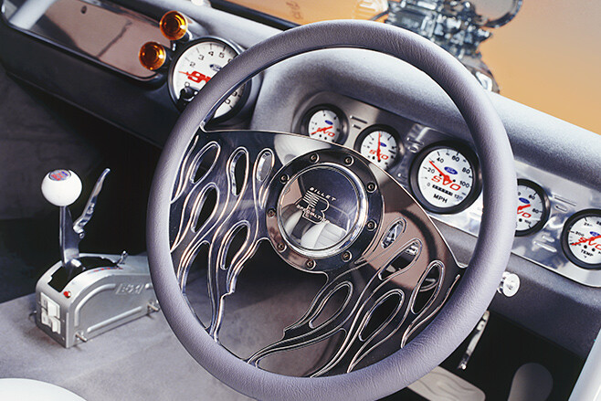 Ford Mustang coupe steering wheel