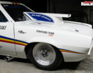 Ford Pinto drag car front