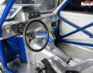 Ford Pinto drag car interior