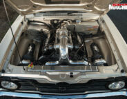 Ford TD Cortina engine bay