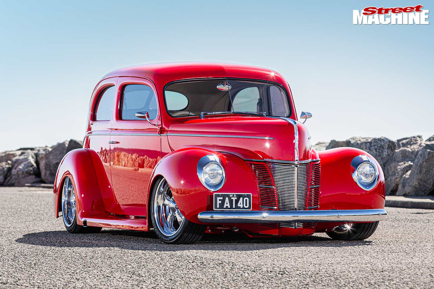 1940 Ford Tudor front