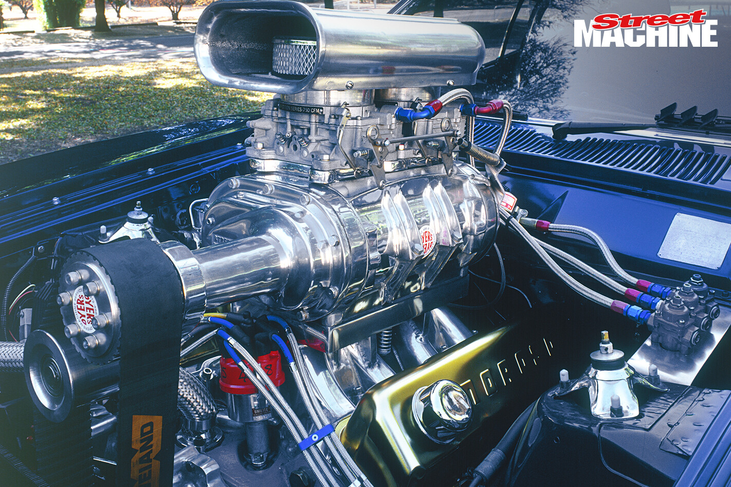 Ford XC Falcon Coupe Supercharged Engine