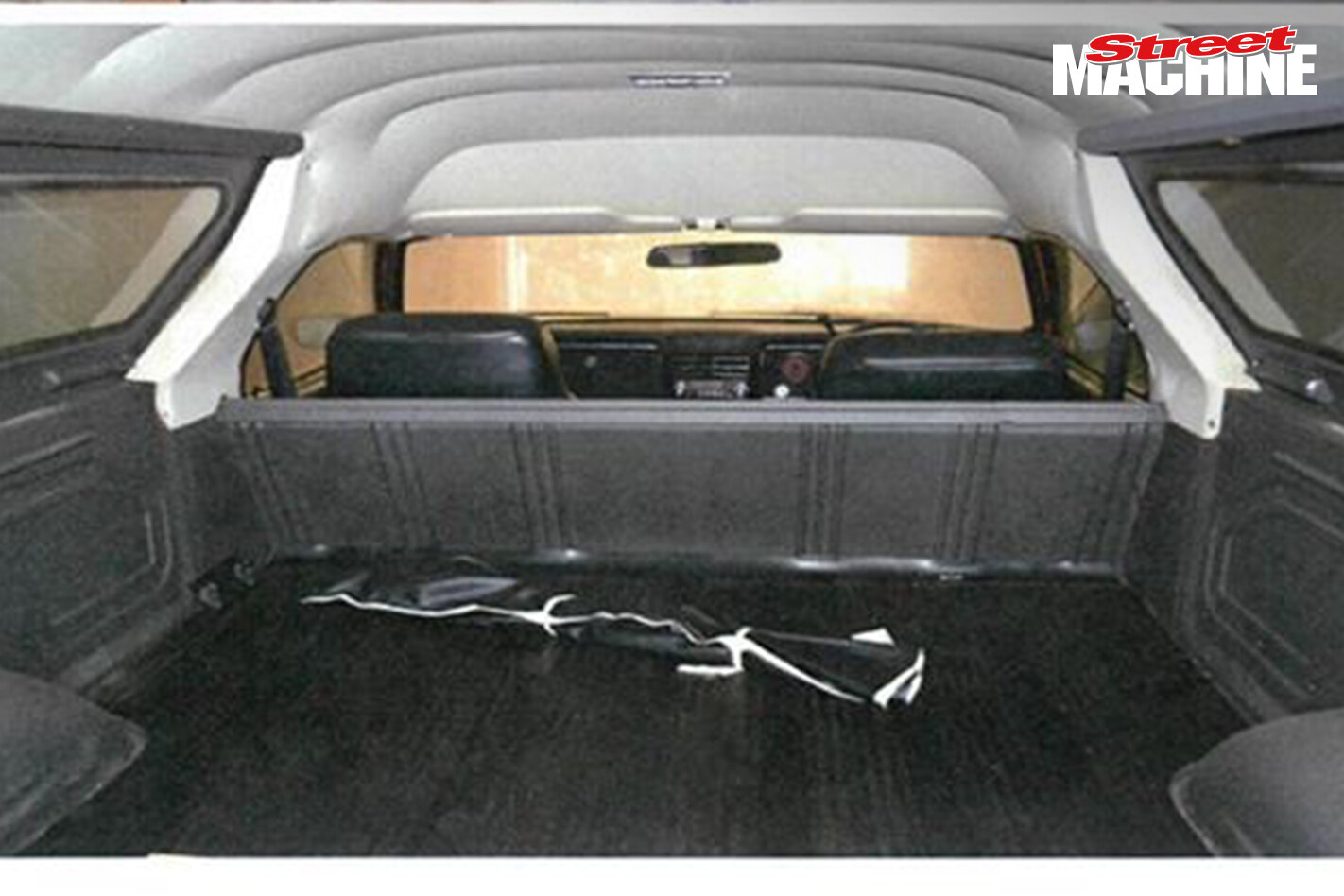 Ford XC Falcon Panel Van Barn Find Interior