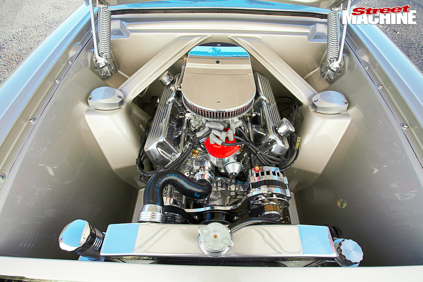Ford -xm -convertible -engine -bay