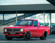 Street Machine Features Frank Cannistra 1985 Datsun 1200 Front Angle