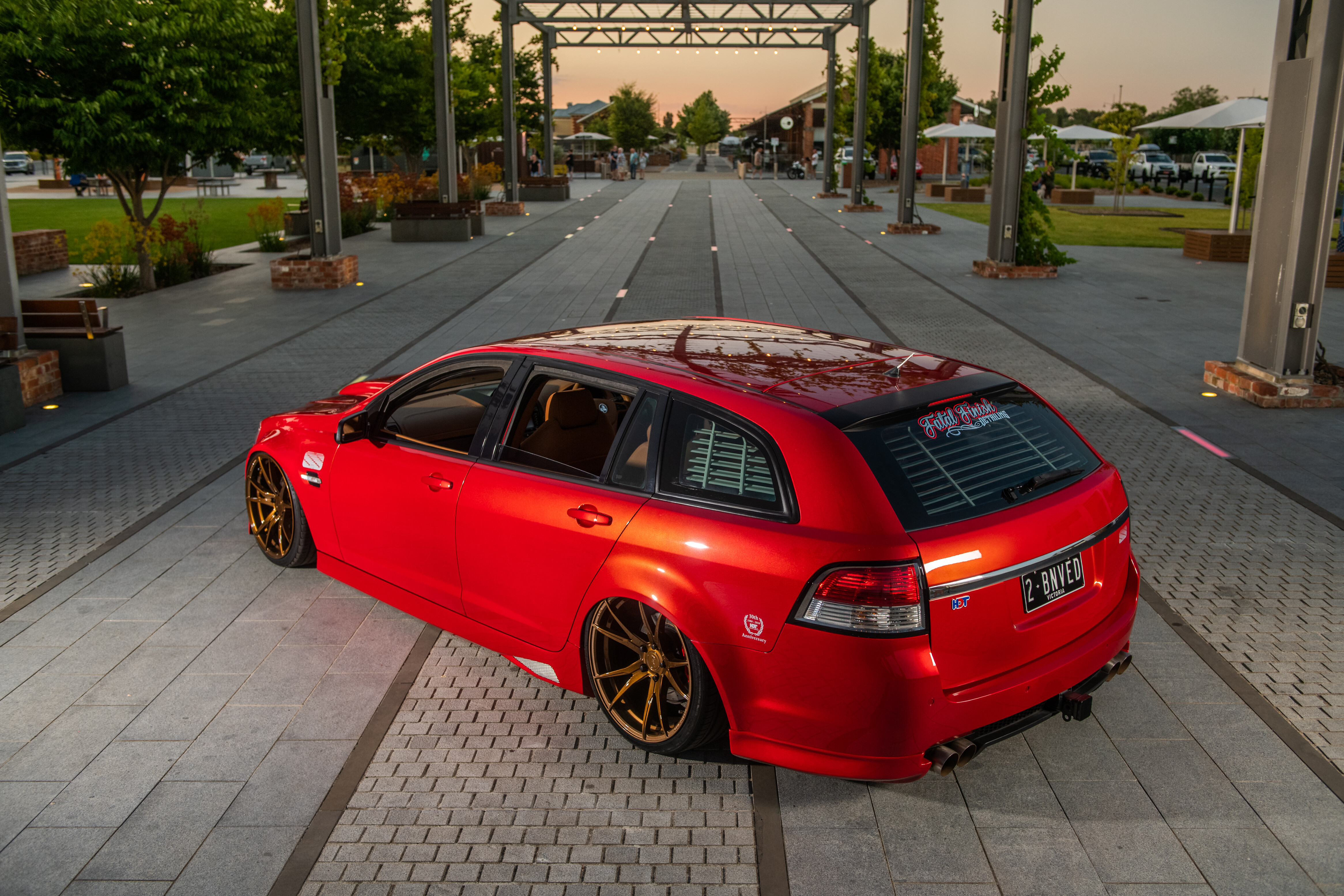 Street Machine Features Glenn John Tronc Ve Wagon Rear Angle 2