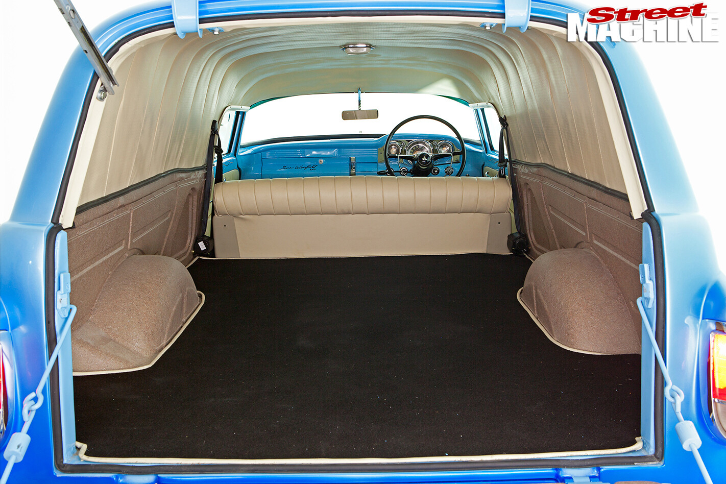 Holden -FB-van -interior -rear